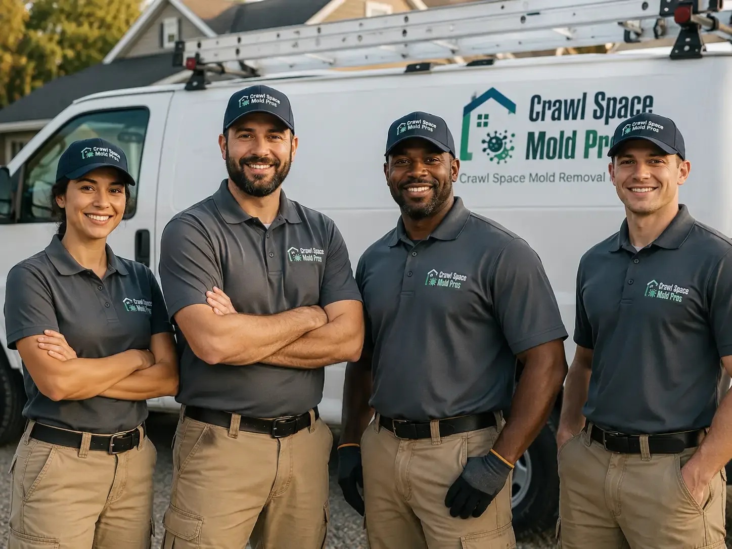 Crawl Space Mold Removal company in Olmitz, KS